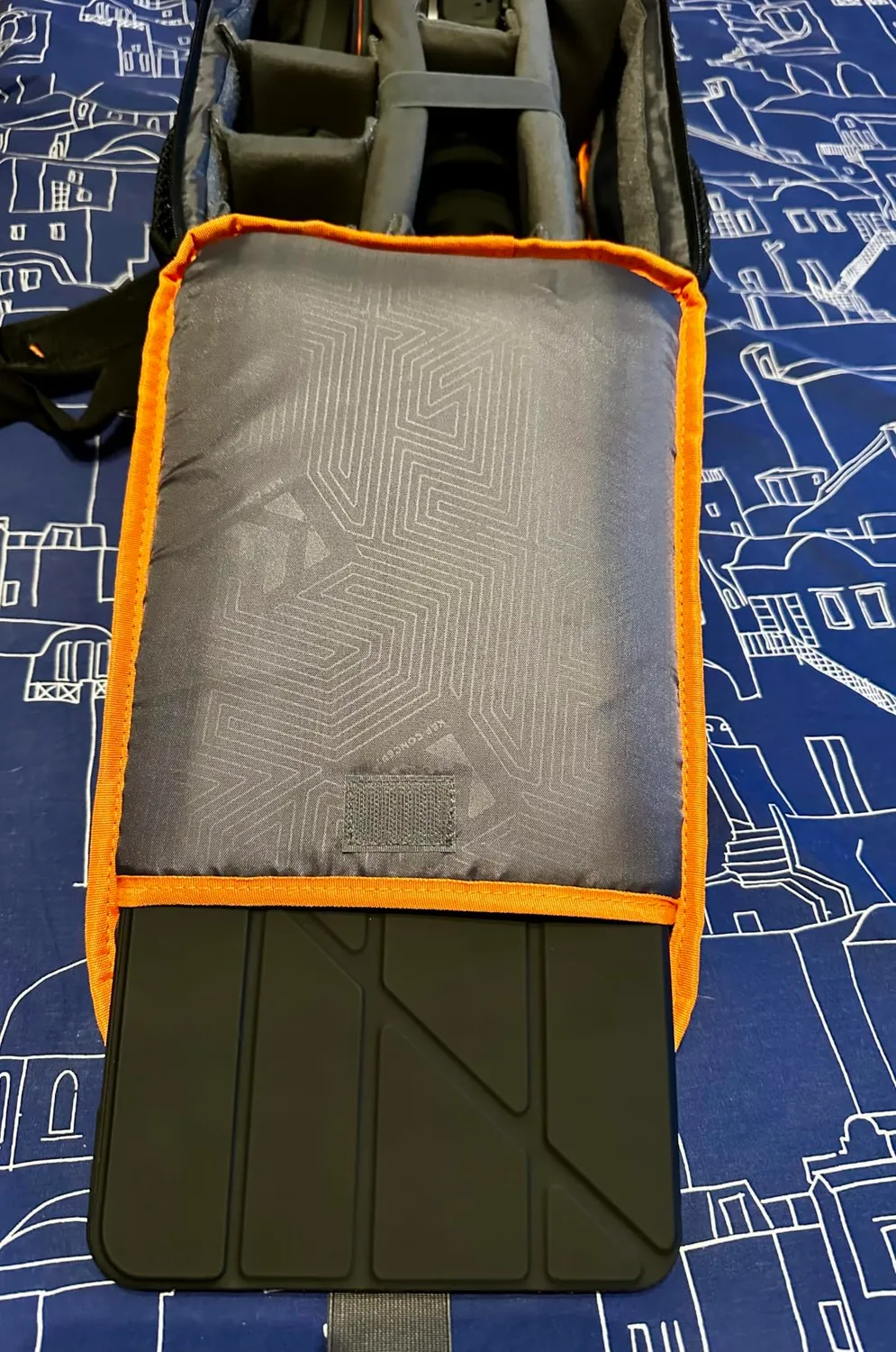 K&F Concept zaino fotografico 10L nero-arancione leggero