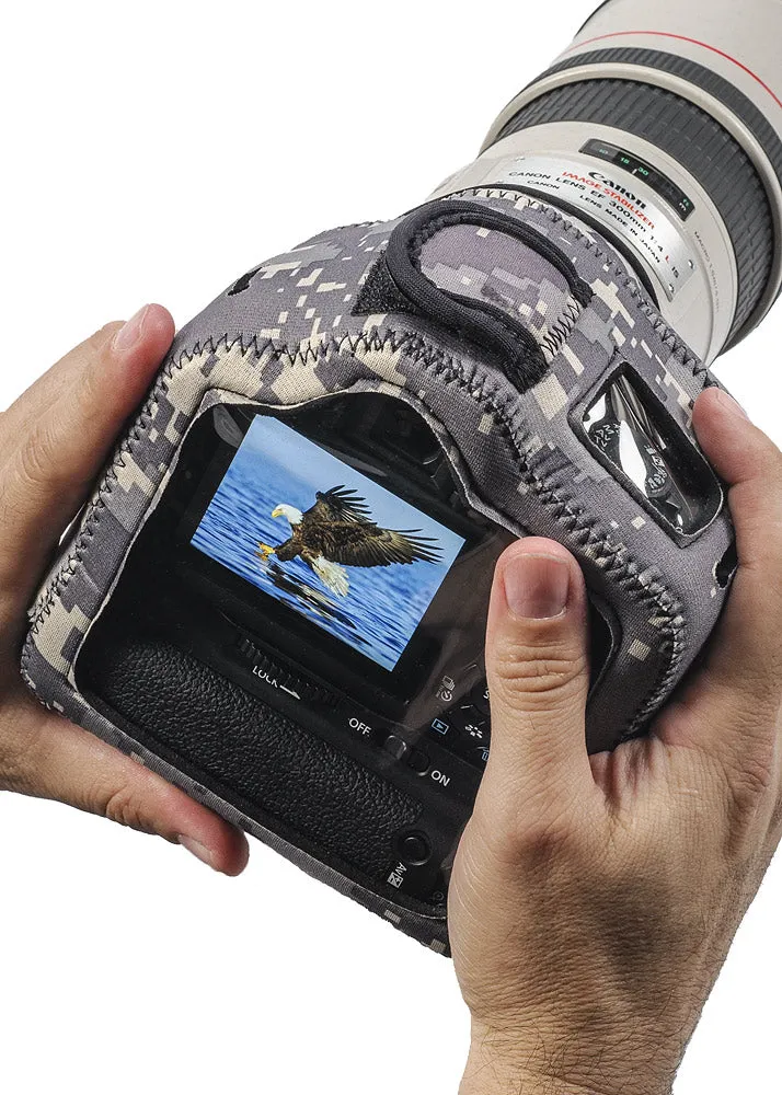 LensCoat BodyGuard Compact CB custodia fotocamera grip nera