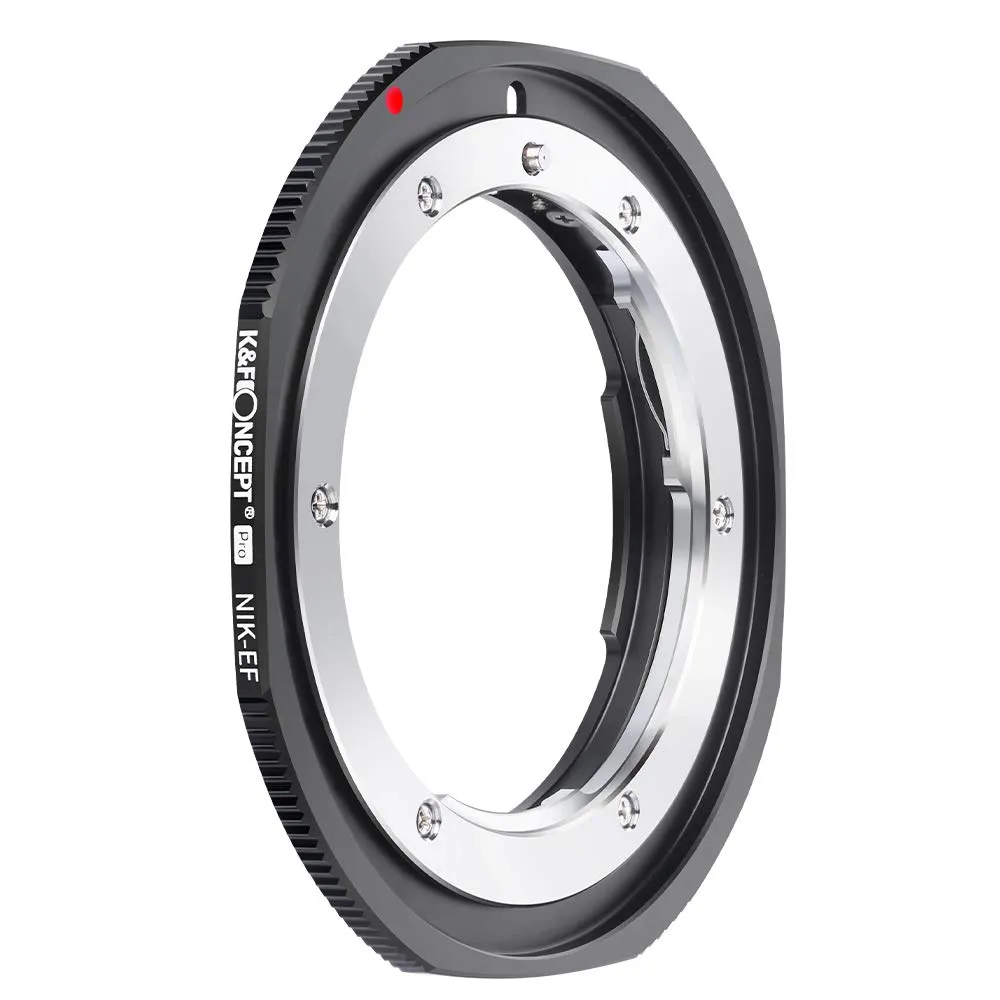 K&F Concept AI-EOS Anello Adattatore Nikon-Canon manuale