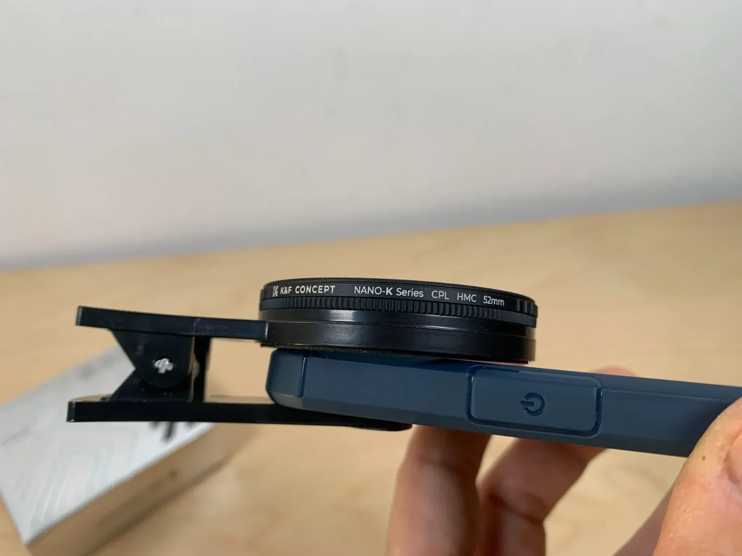 K&F Concept Filtro CPL 52mm Smartphone Clip-on