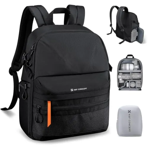 K&F Concept zaino fotografico 25L impermeabile leggero