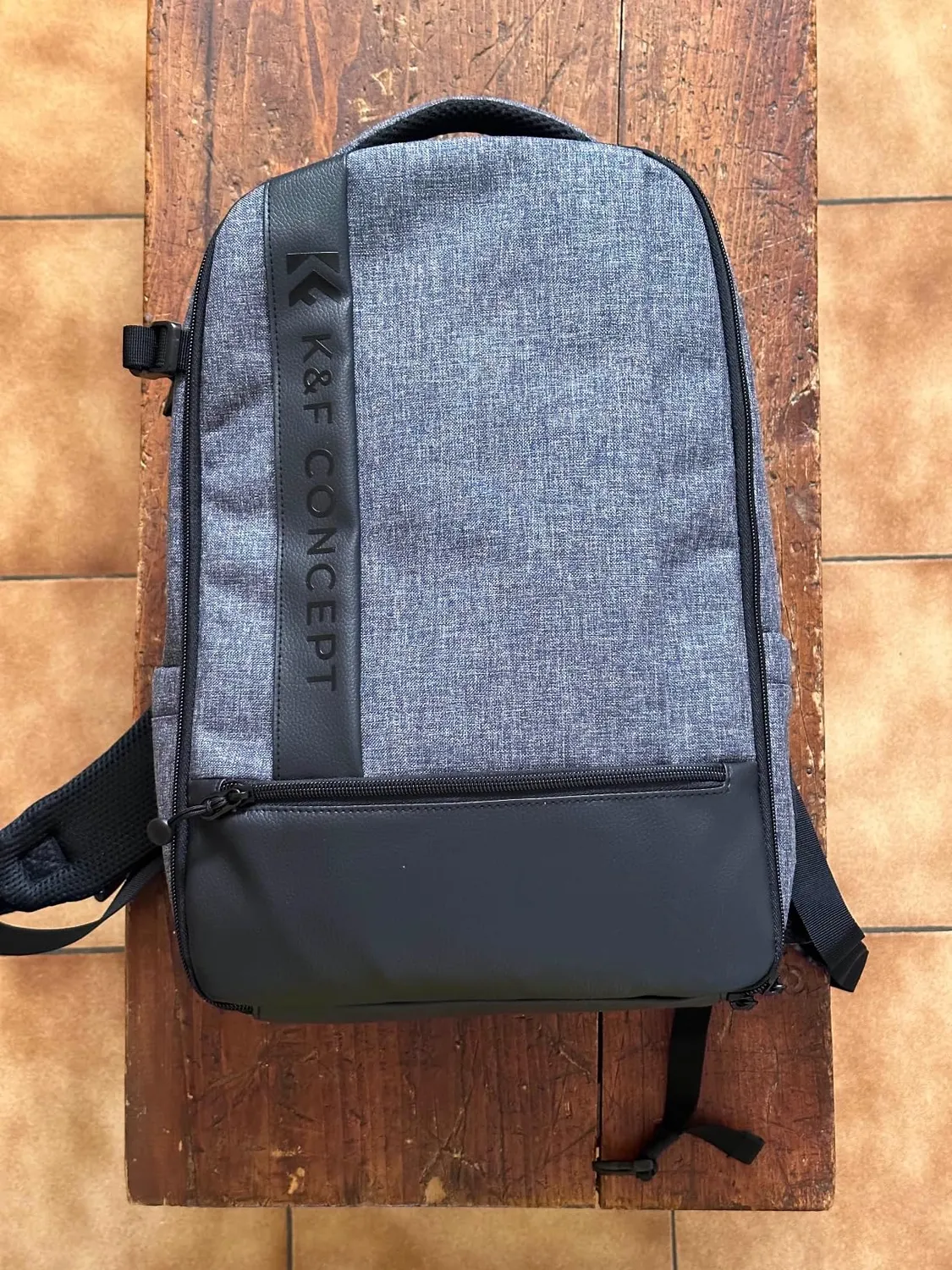 K&F Concept 019V1 zaino fotografico 17L grigio laptop