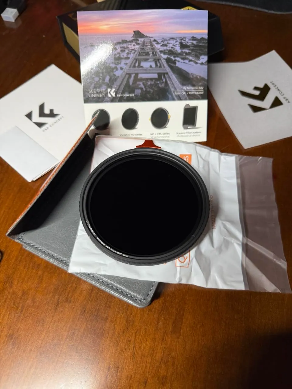 K&F Concept Nano-Xcel Filtro ND2-32 67mm True Color Video