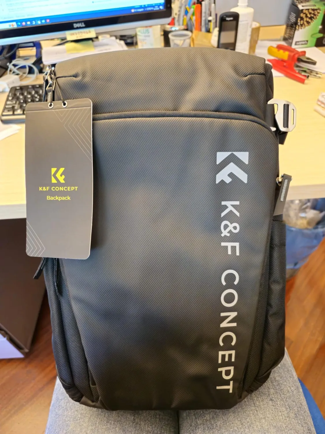 K&F Concept zaino fotografico 25L grigio impermeabile