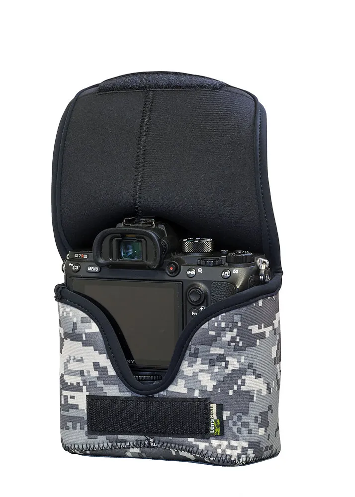 LensCoat BodyBag M custodia fotocamera con grip neoprene