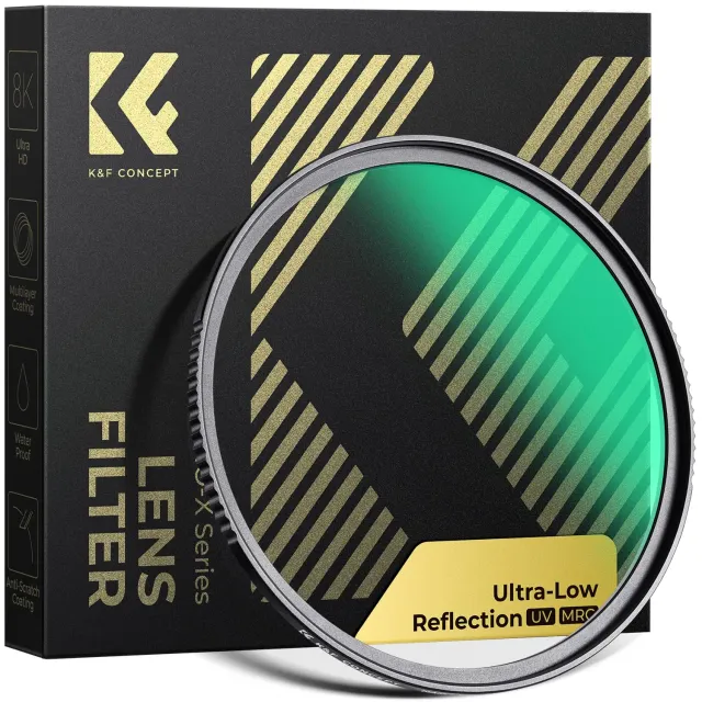 K&F Concept Nano-Xcel filtro UV 82mm ultra-bassa