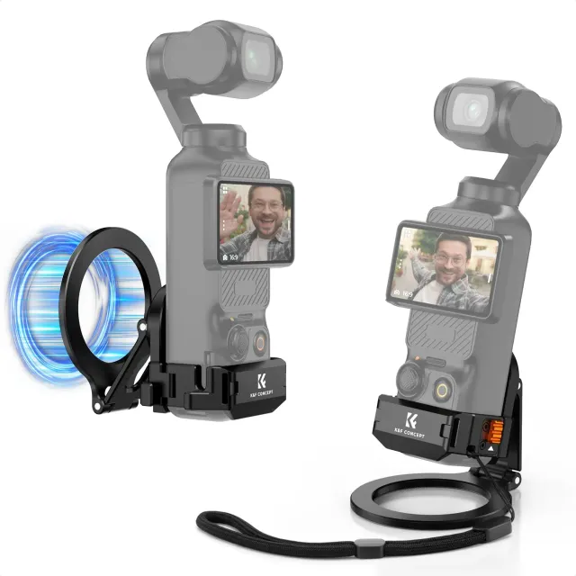 K&F Concept supporto magnetico alluminio DJI Pocket 3