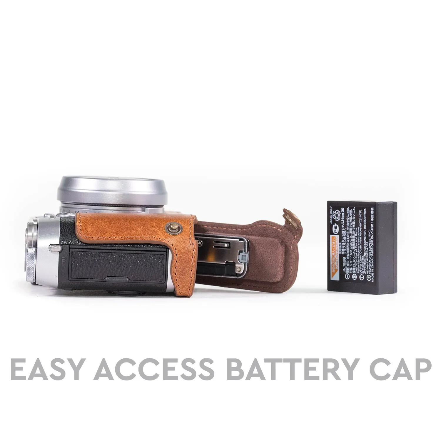 MegaGear Ever Ready X100F custodia fotocamera pelle vera