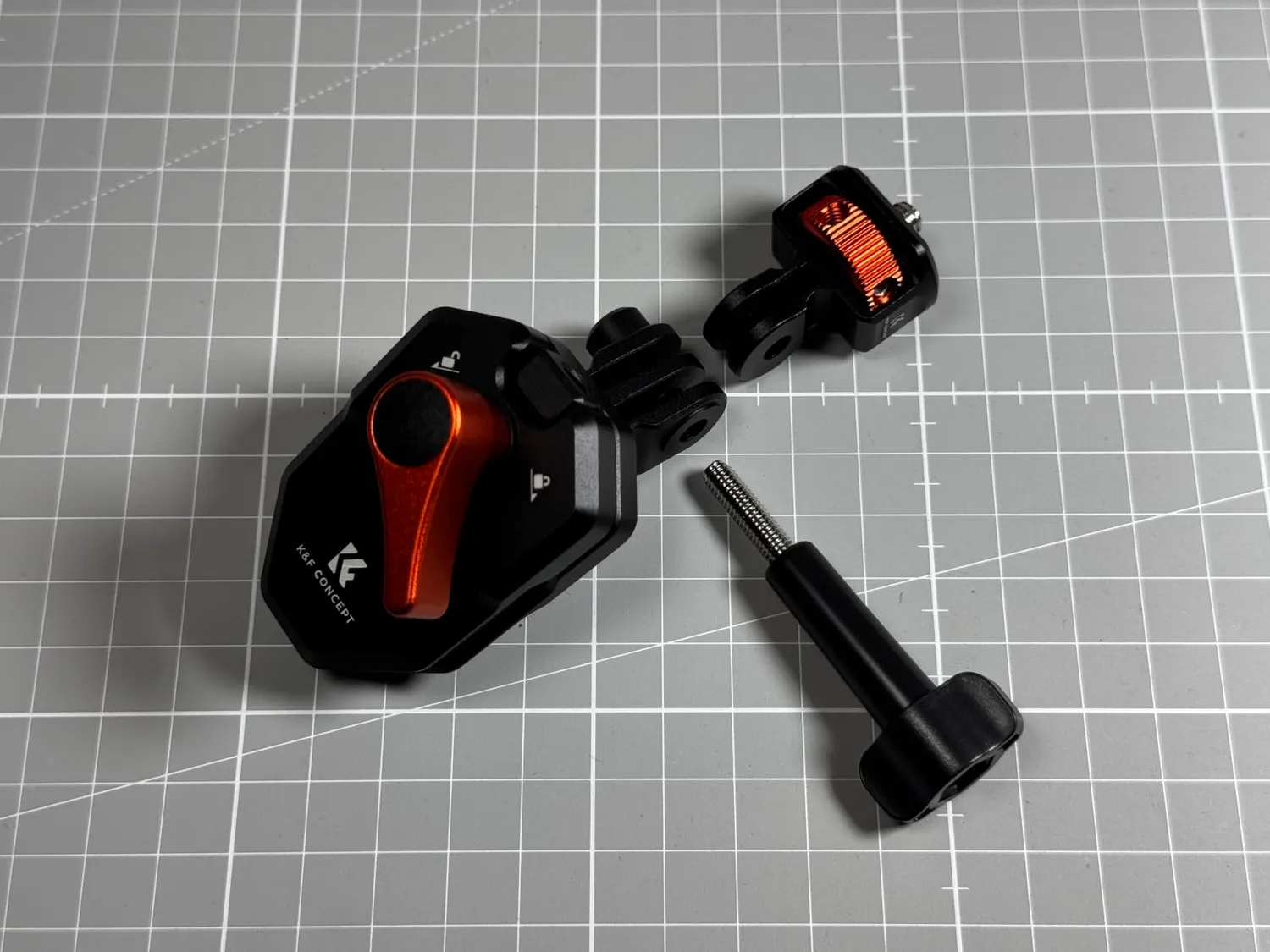 K&F Concept supporto moto action cam parabrezza alluminio