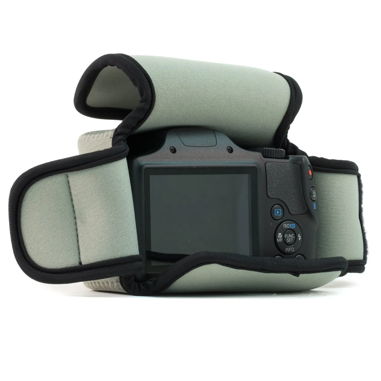 MegaGear Ultra Light Custodia Neoprene Grigia per Canon SX540 HS