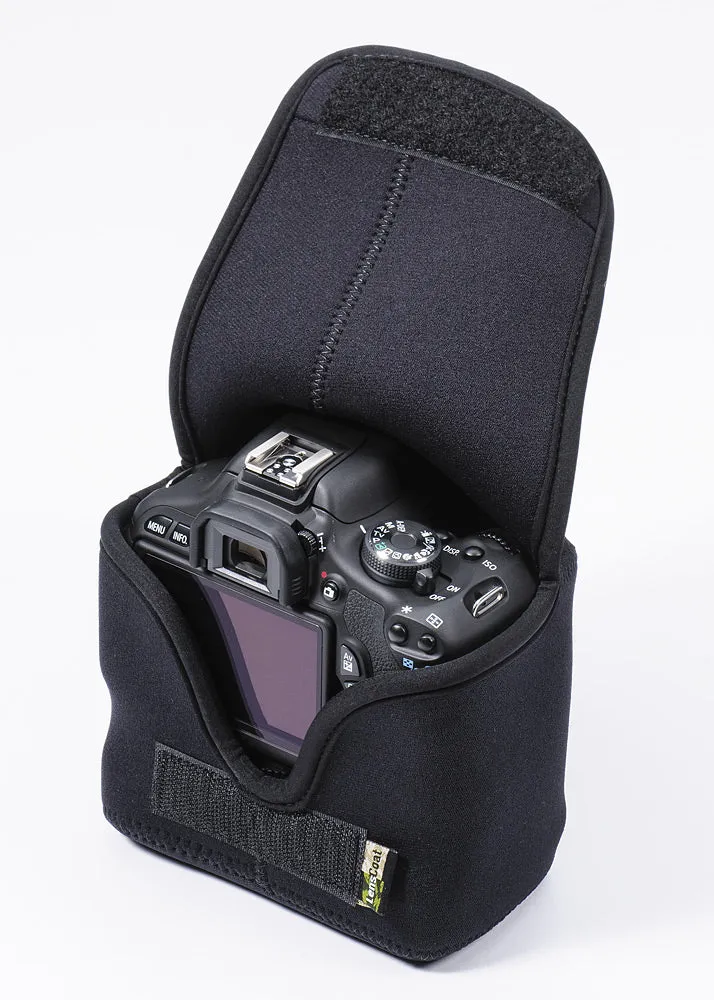 LensCoat BodyBag Compact with Grip custodia reflex nero