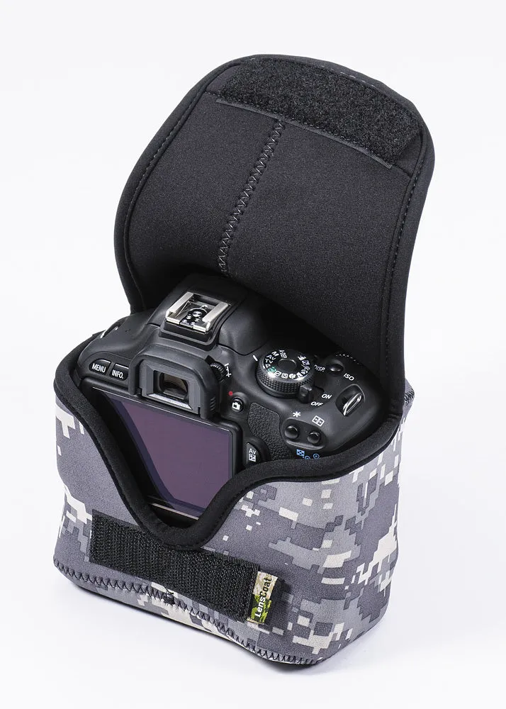 LensCoat BodyBag Compact with Grip custodia reflex nero