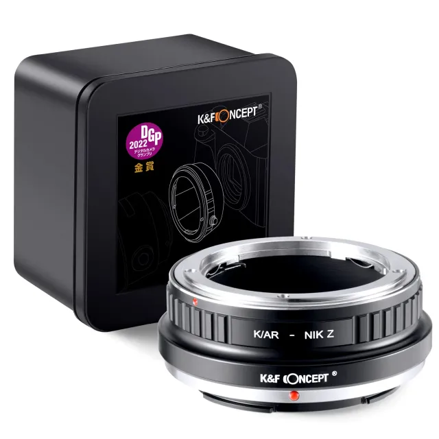 K&F Concept adattatore K/AR-NIK Z per Konica manuale