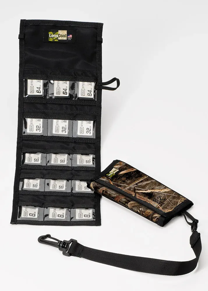LensCoat Memory Wallet SD15 portaschede SD nero 15 posti
