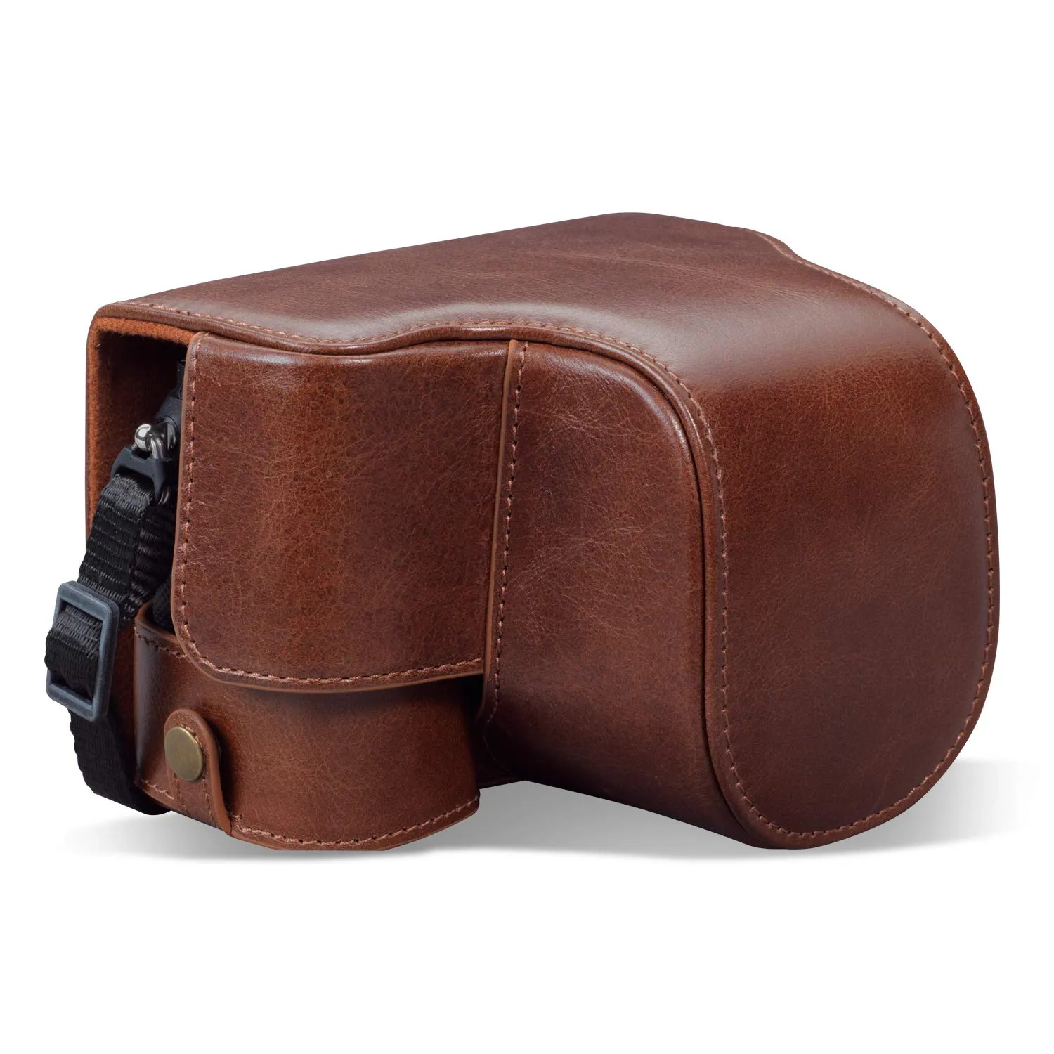 MegaGear MG1952 Sony A7C custodia pelle nera