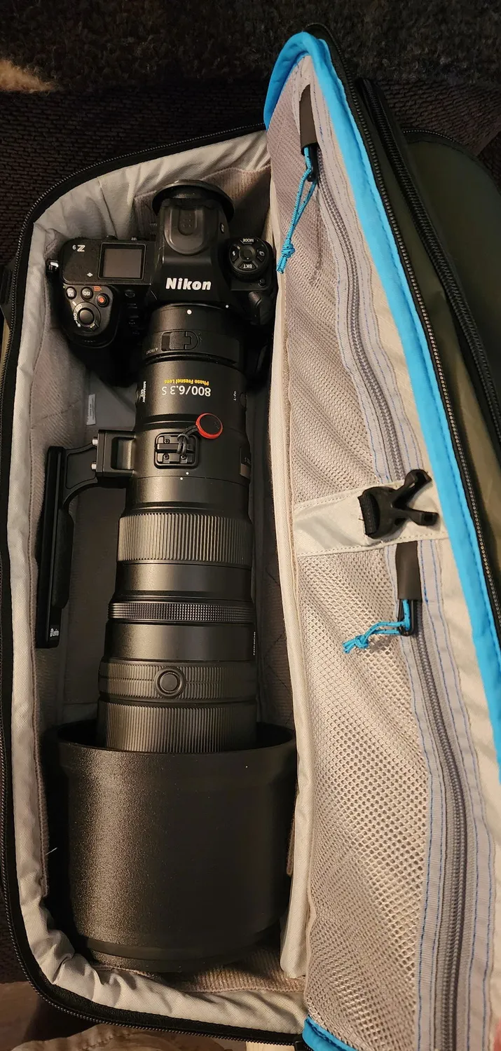 Gura Gear Kiboko 2.0 30L+ zaino fotografico tele 800mm