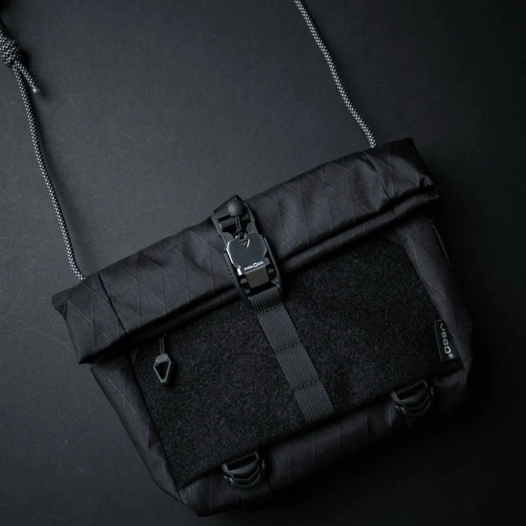 VSGO Black Snipe Sling Bag Tracolla 3L Nero 264g