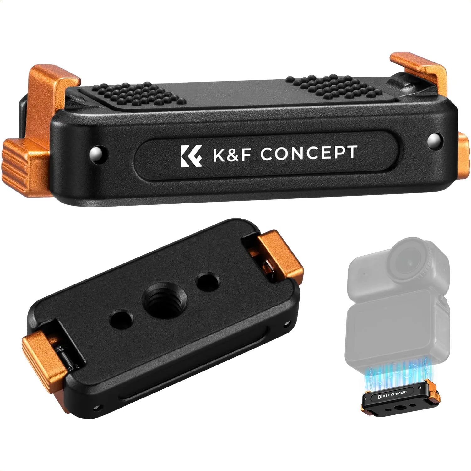 K&F Concept adattatore magnetico action cam DJI Osmo 2 pezzi