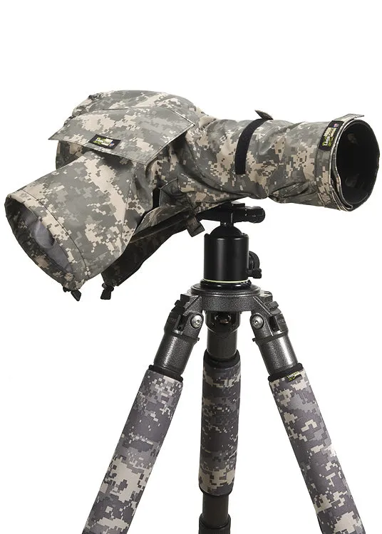 LensCoat RainCoat Standard antipioggia tele fino 400mm mimetico