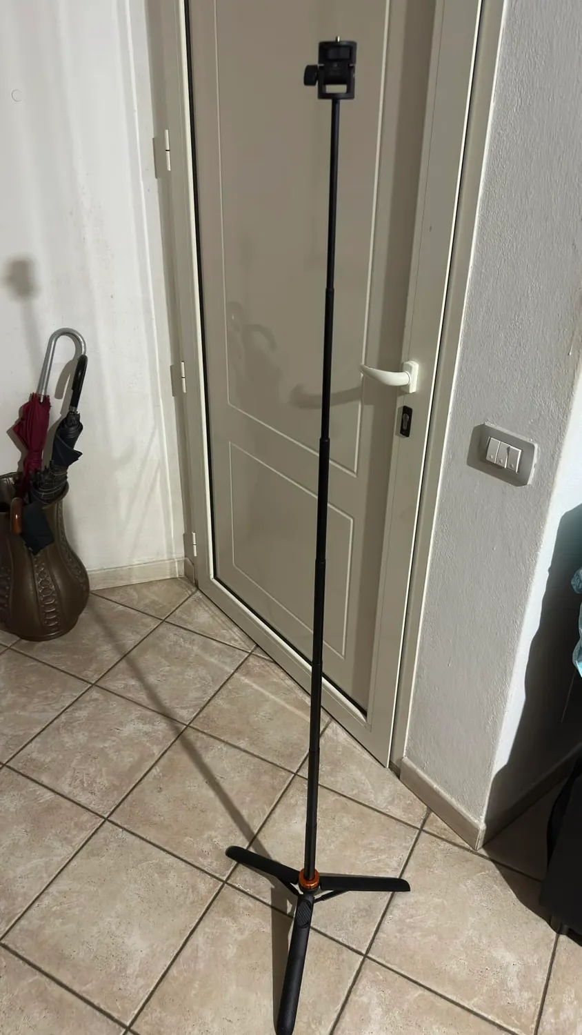 K&F Concept Treppiede Smartphone 158cm con Telecomando