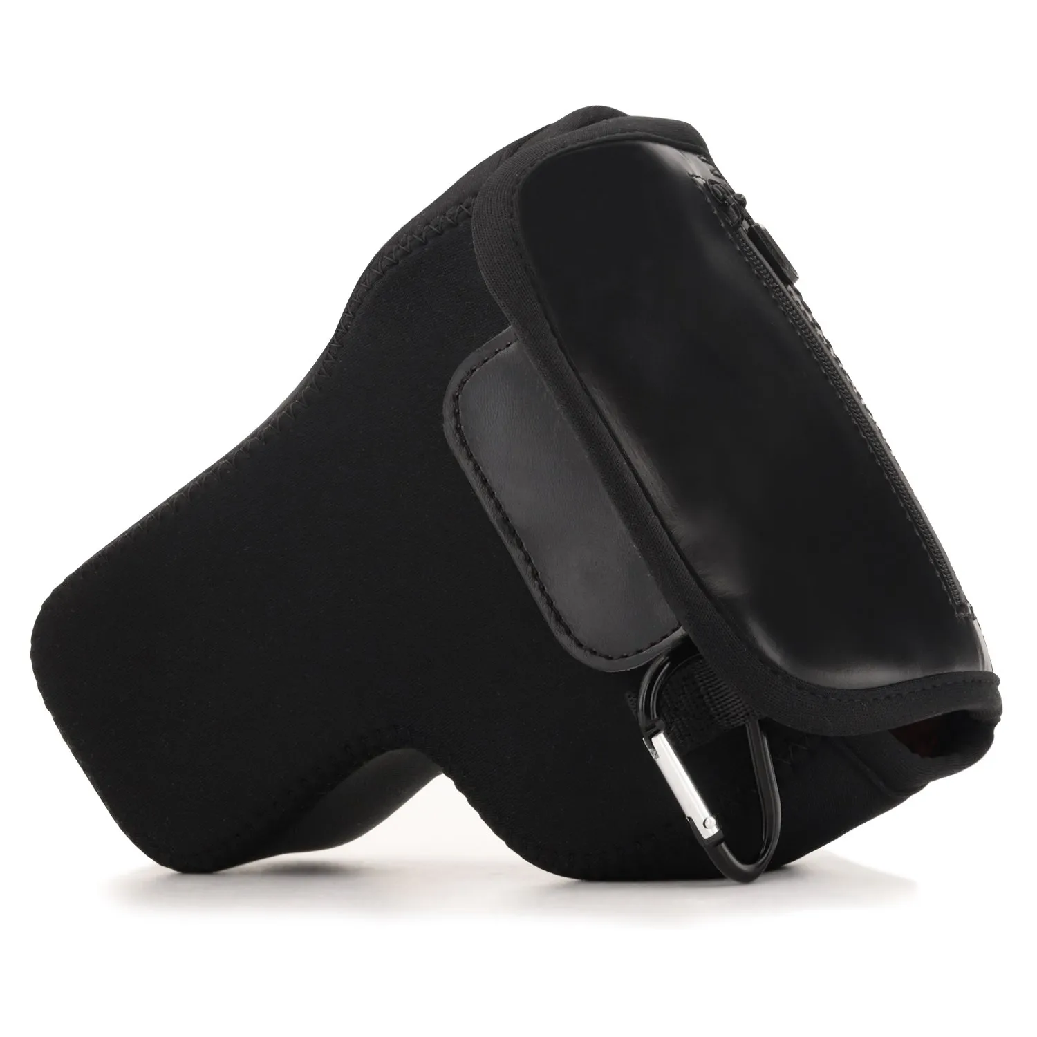 MegaGear MG1057 Custodia Neoprene Canon 200D 100D Nera