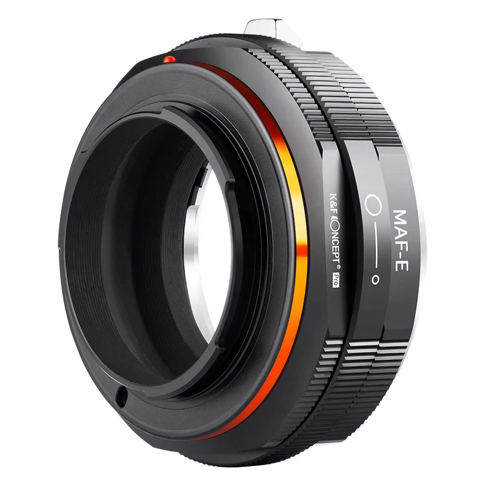 K&F Concept adattatore Minolta AF-Sony E anello mirrorless