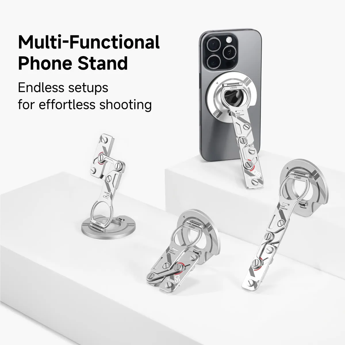 VSGO supporto magnetico telefono nero 18N ultrasottile