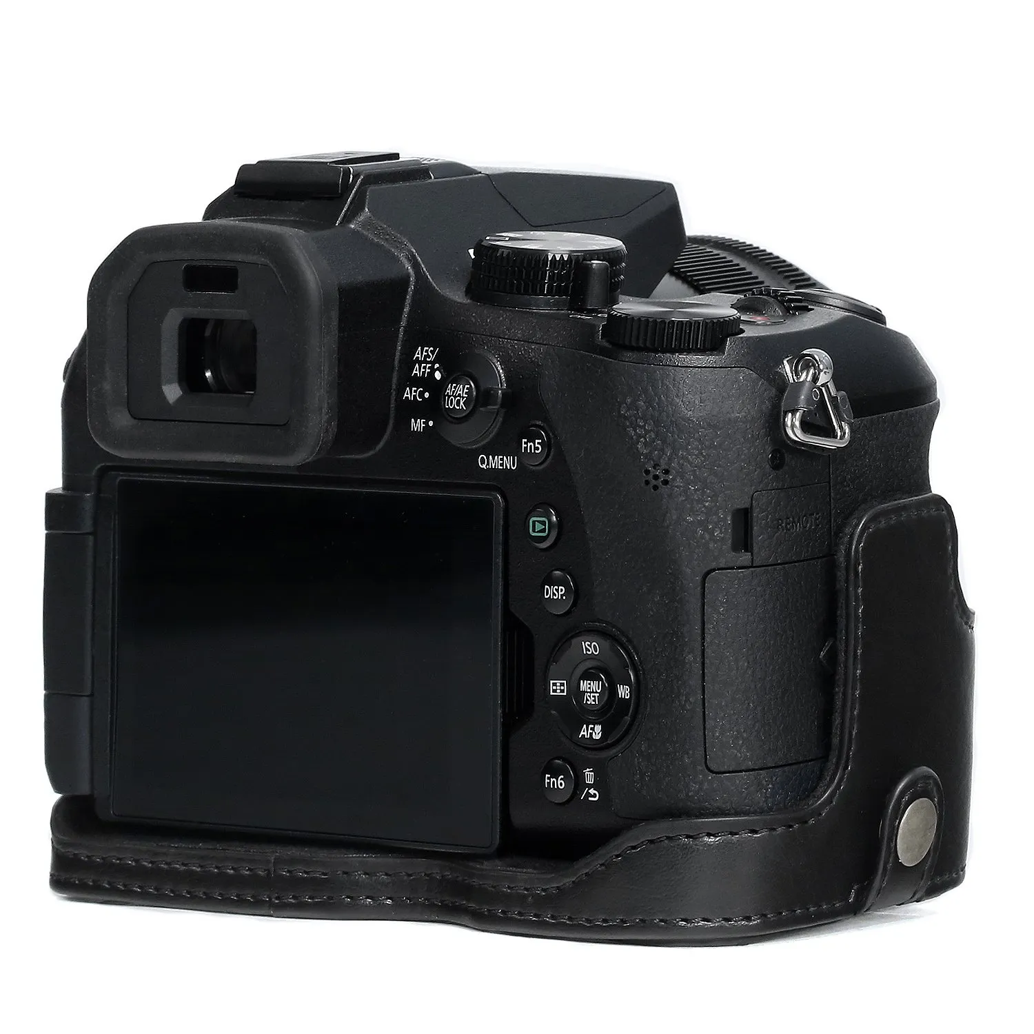 MegaGear MG760 Custodia Fotocamera Sony RX10 Nero Ecopelle