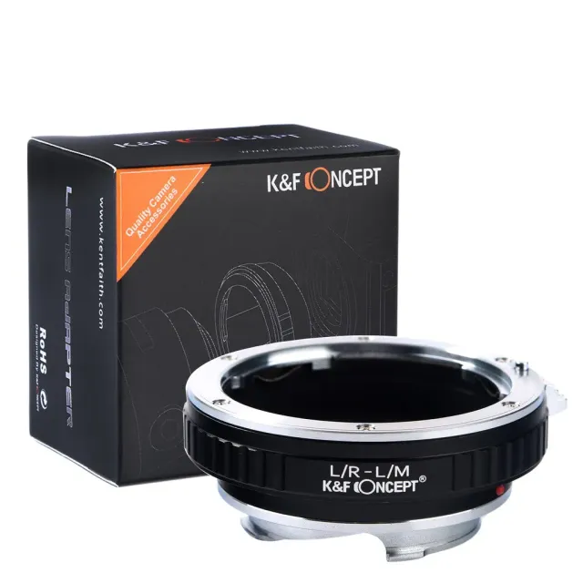 K&F Concept Anello Adattatore Leica R-Leica M metallo