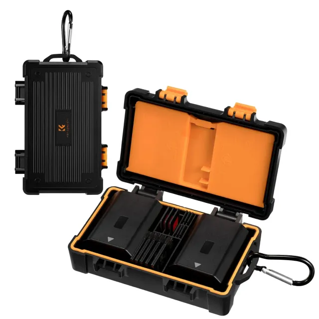 K&F Concept Custodia Batterie Schede SD TF XQD Impermeabile