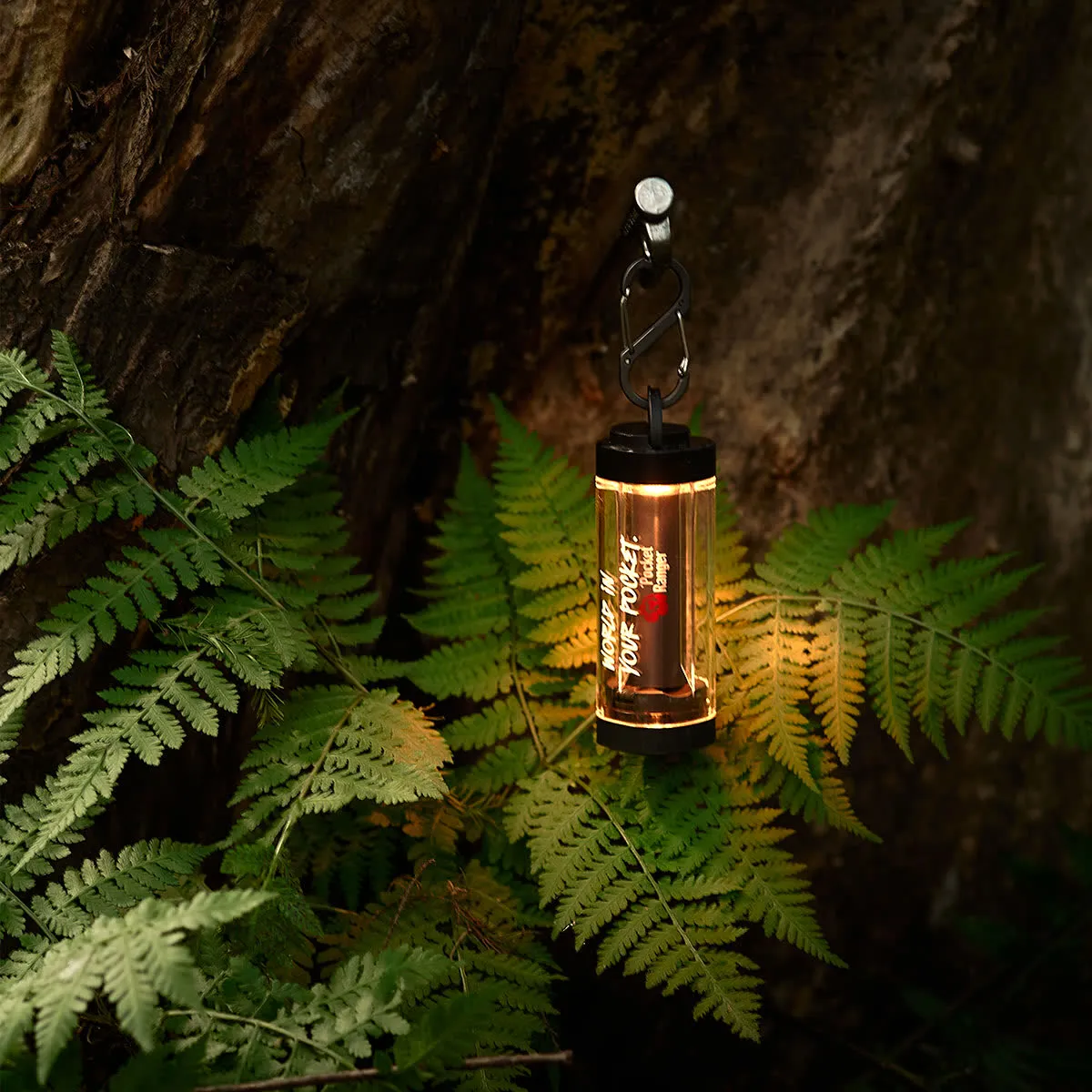 VSGO Pocket Ranger Lantern Lampada Campeggio Oro Sabbia