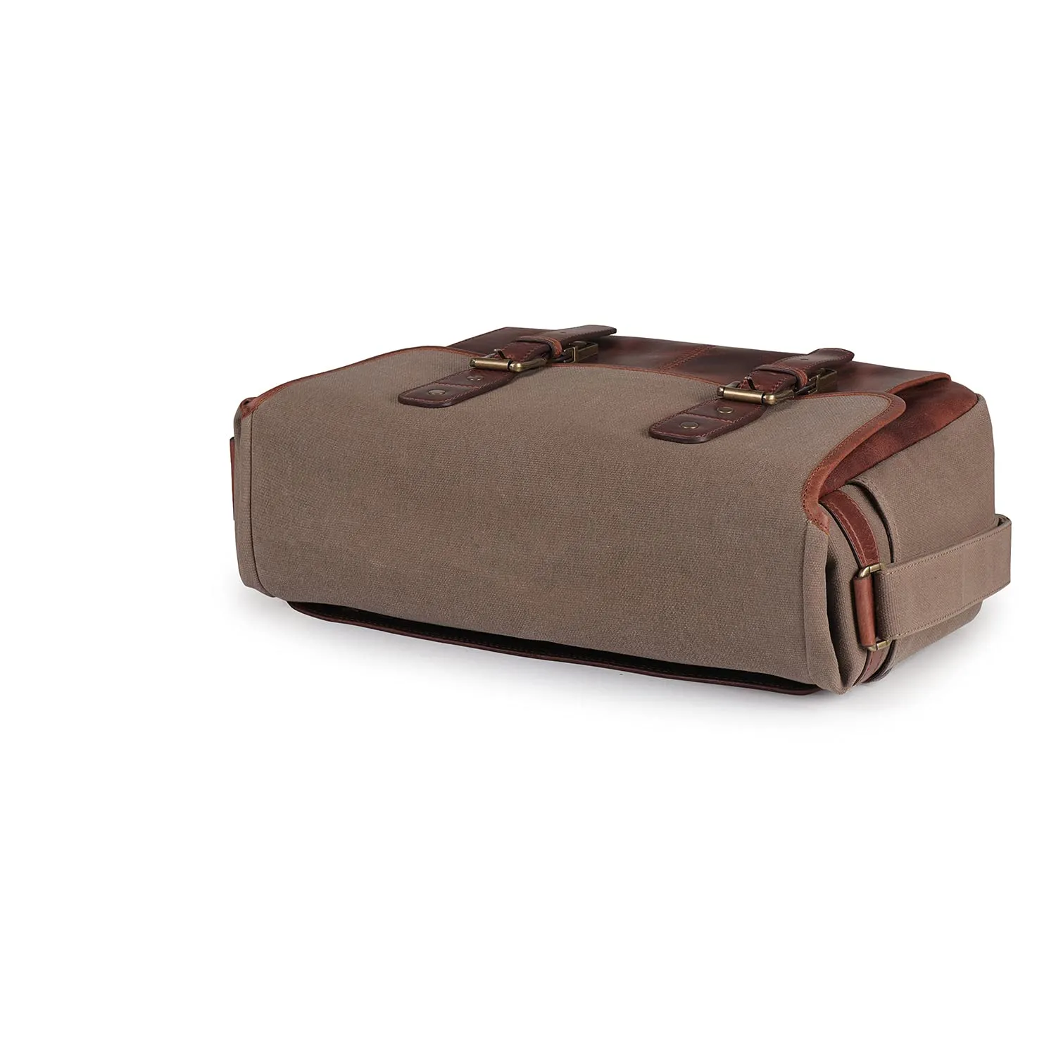 MegaGear borsa messenger fotografica tracolla marrone