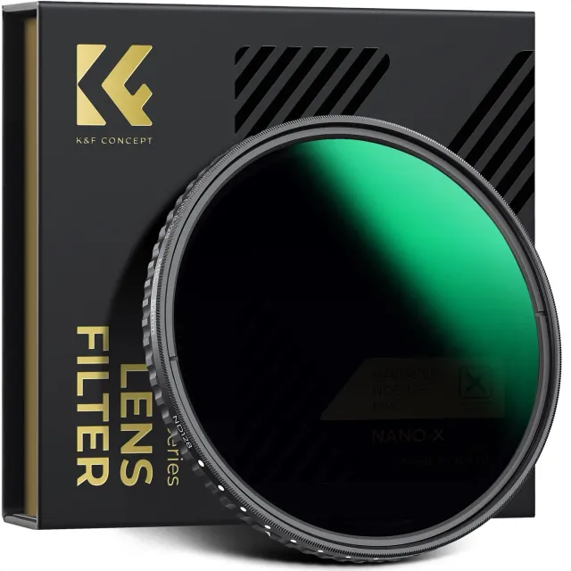 K&F Concept Nano-Xcel ND8-128 filtro variabile 67mm 3-7 stop