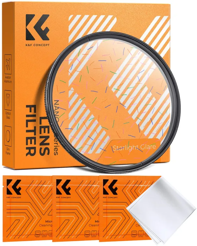 K&F Concept Nano-Basic Filtro Starlight Colorato 82mm alluminio