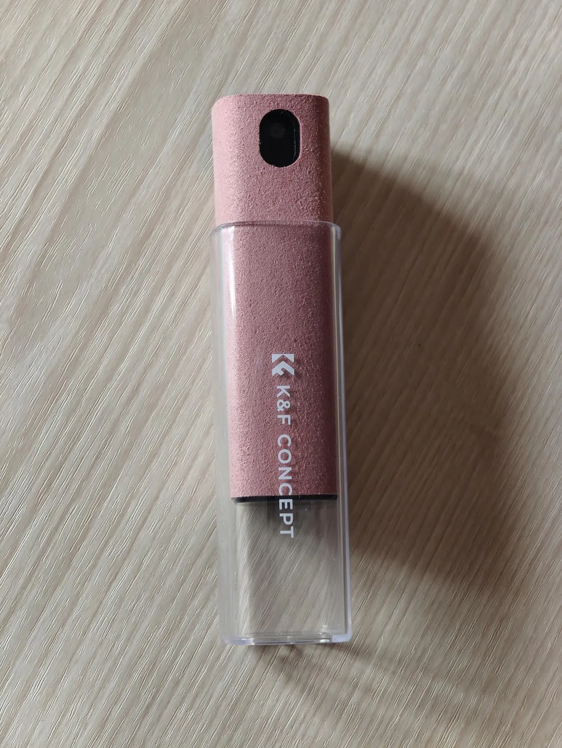 K&F Concept Screen Cleaner Spray 2x10ml Microfibra Grigi Rosa