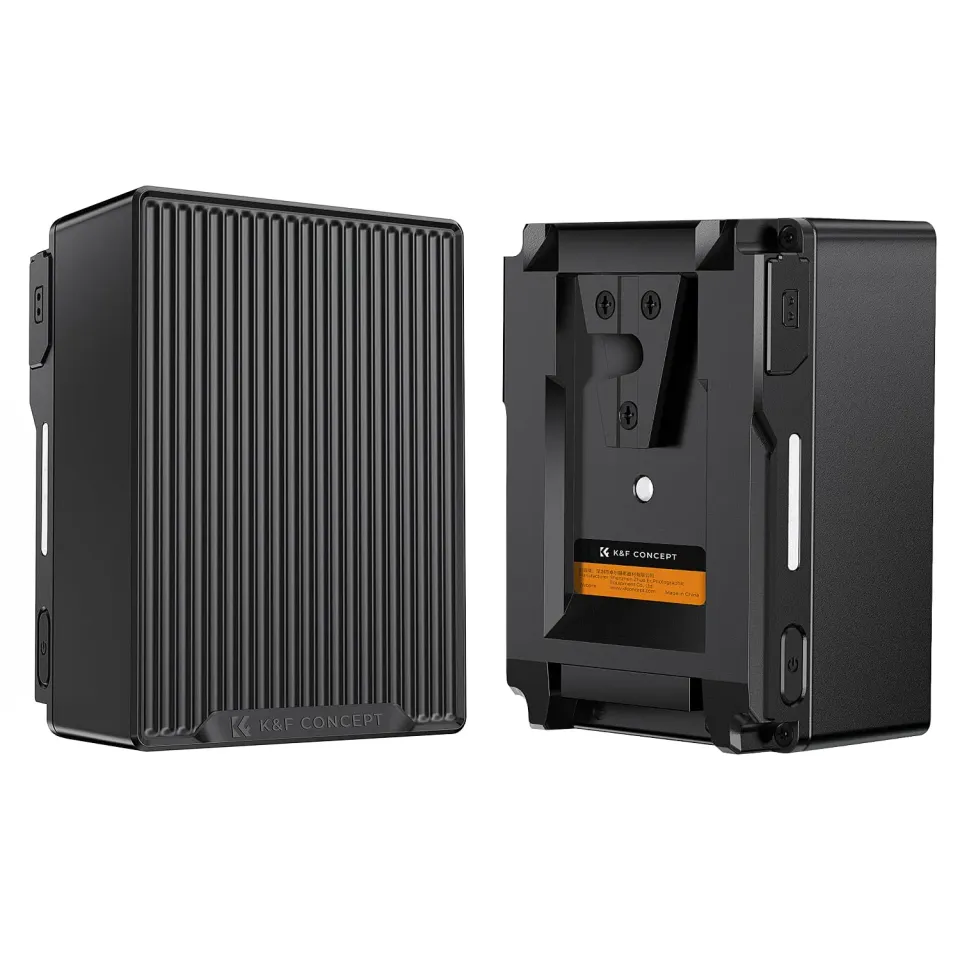 Concept Batteria V-Mount 99Wh 6700mAh PD 100W con D-Tap