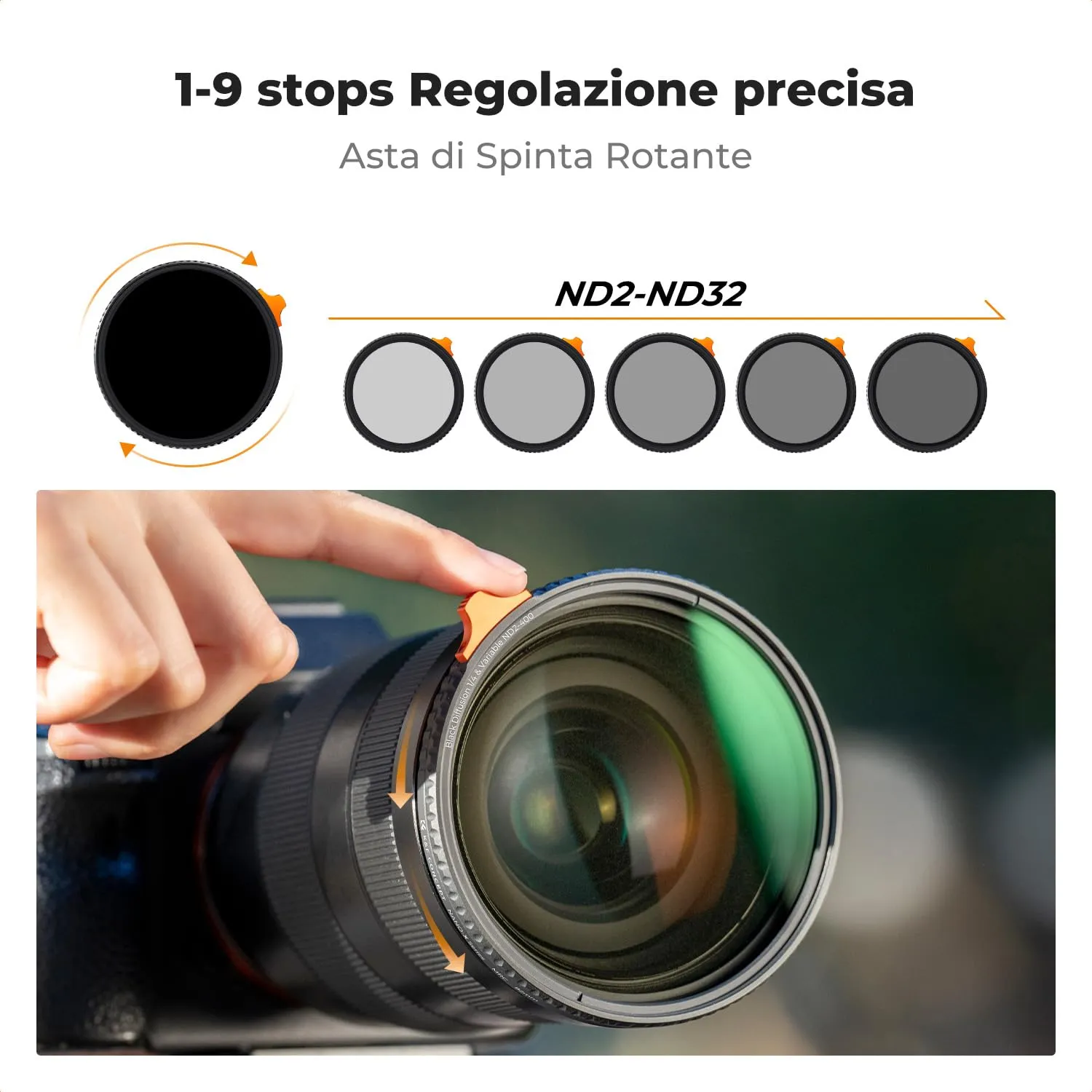 Concept Nano-Xcel Filtro ND2-400 Black Mist 1/4 82mm