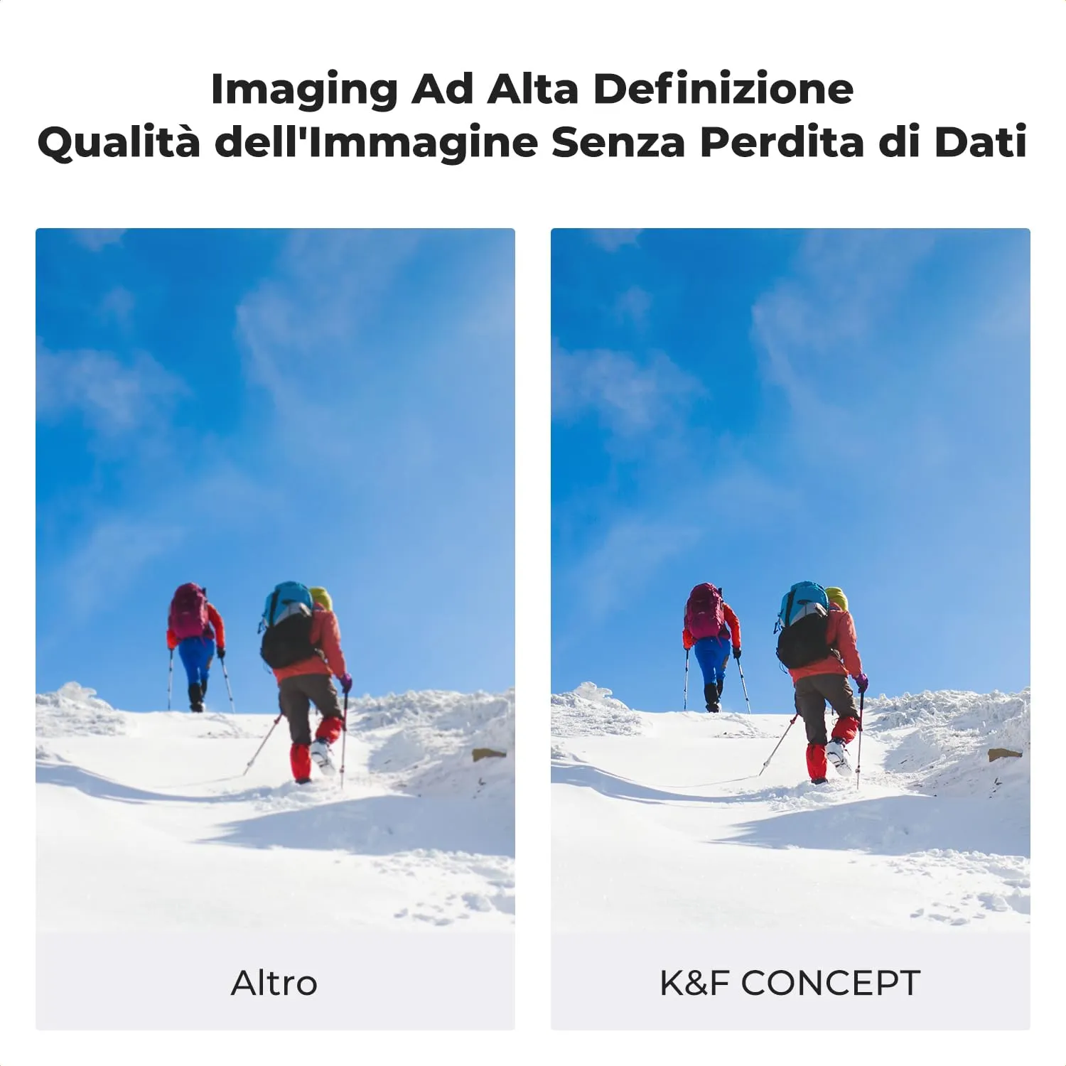 K&F Concept Nano-Xcel 82mm filtro polarizzatore magnetico