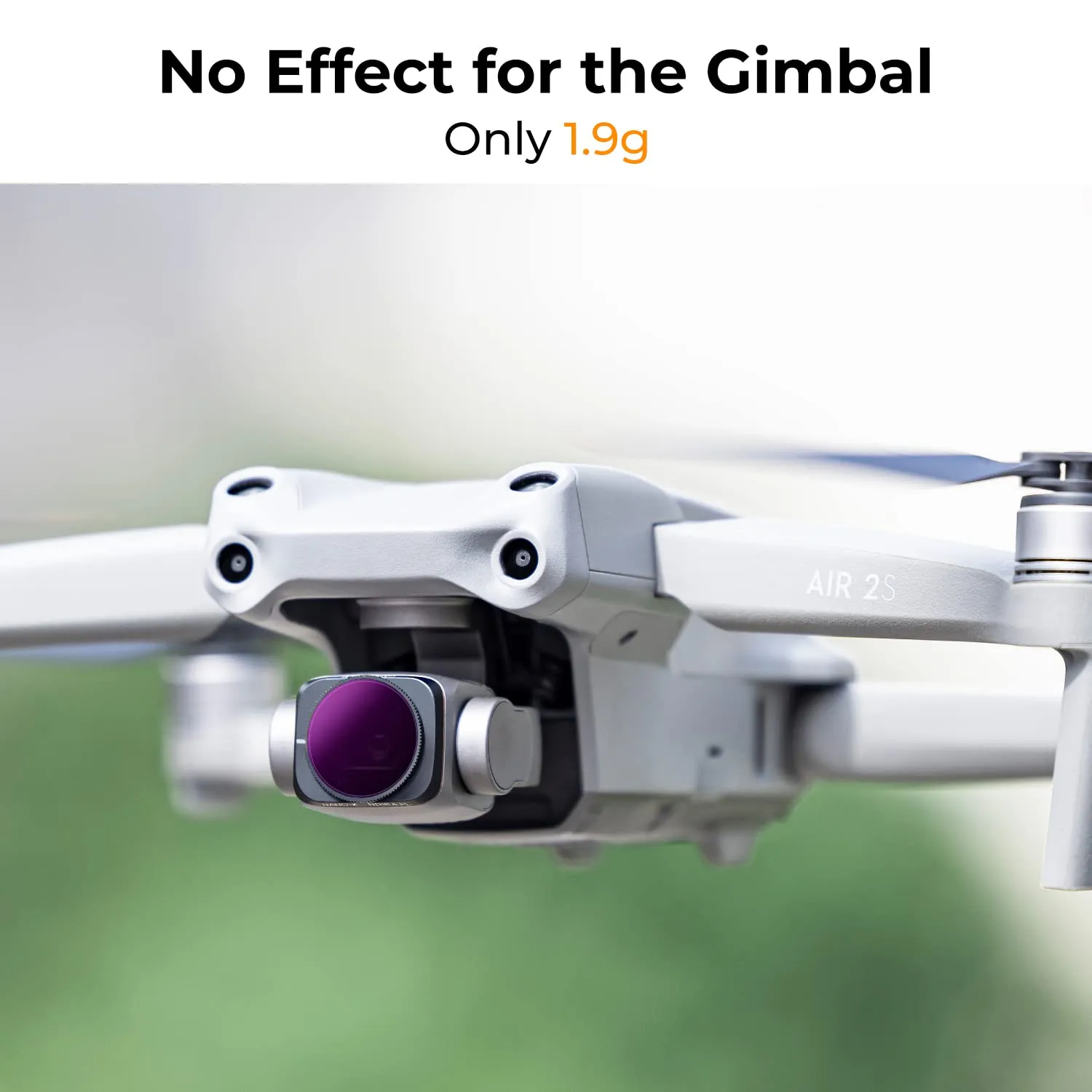 K&F Concept Bright Day kit 4 filtri ND/PL per DJI Air 2S