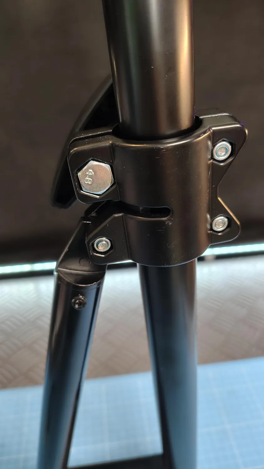 K&F Concept braccio triangolare parete 130cm metallo 1/4"-3/8"