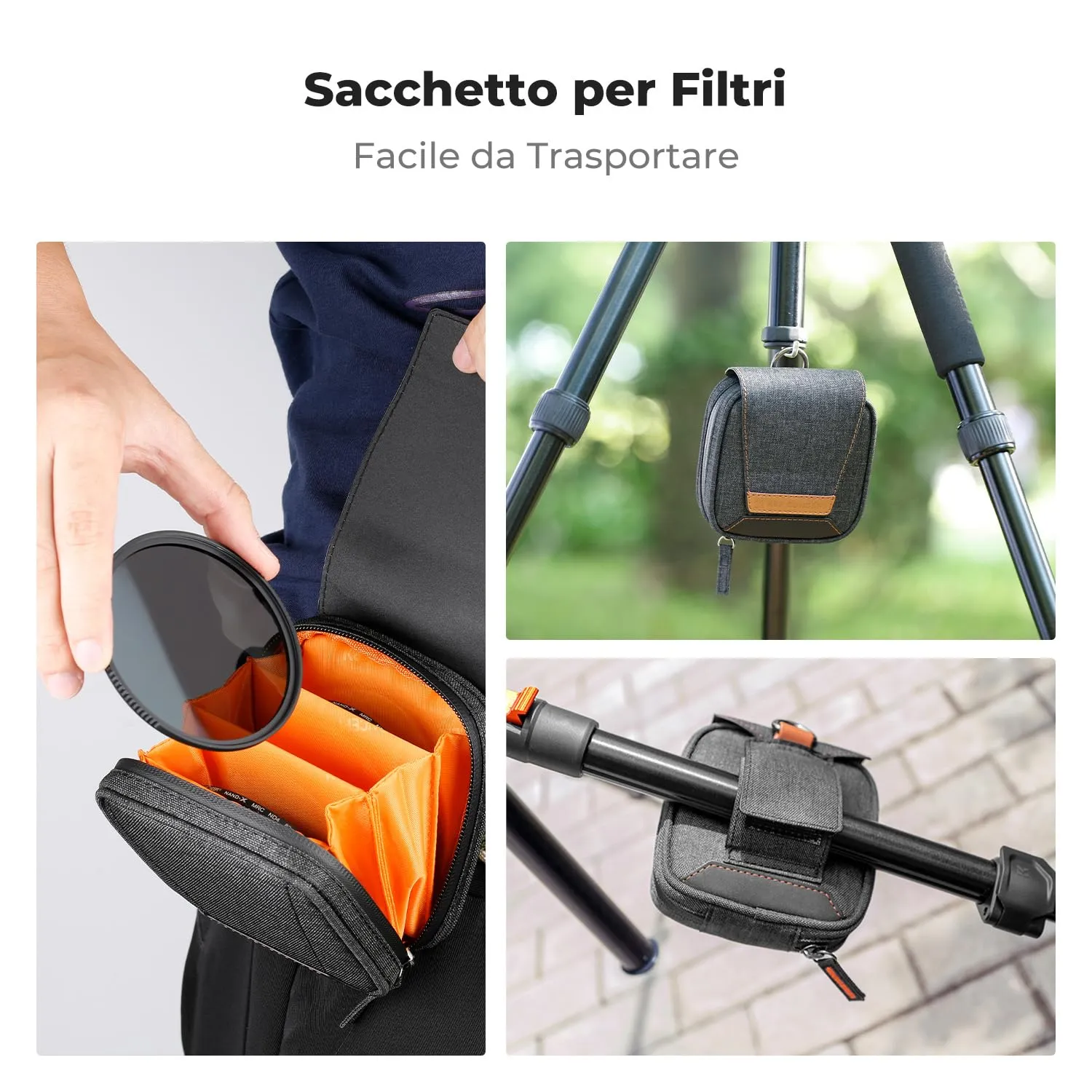 K&F Concept Nano-Xcel Kit 4 Filtri ND 67mm