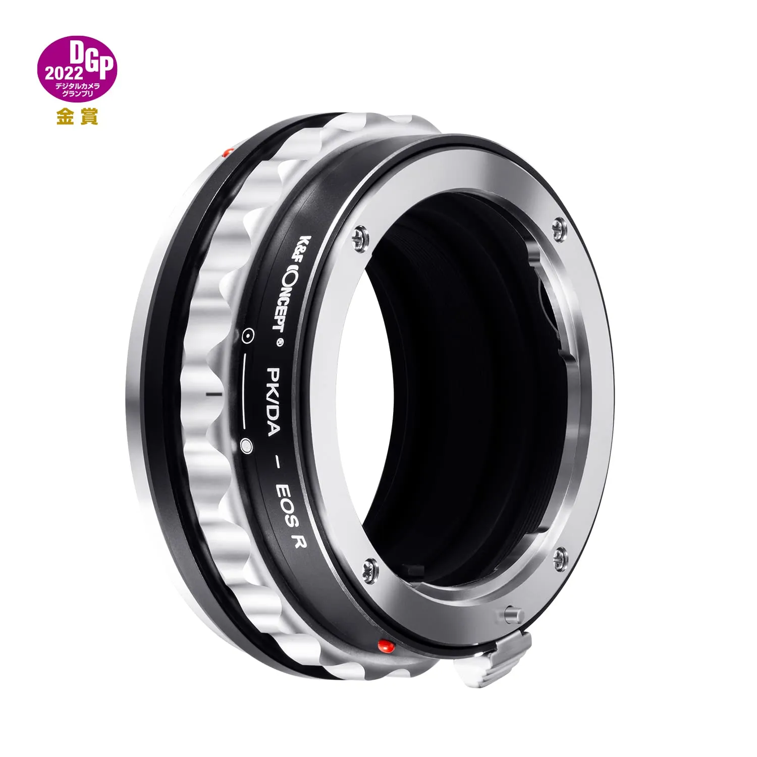 K&F Concept PK/DA-EOS R adattatore Pentax K-Canon RF manuale