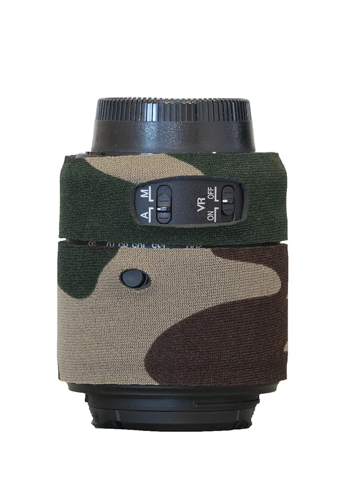 LensCoat Nikon 55-200mm VR II cover nero neoprene