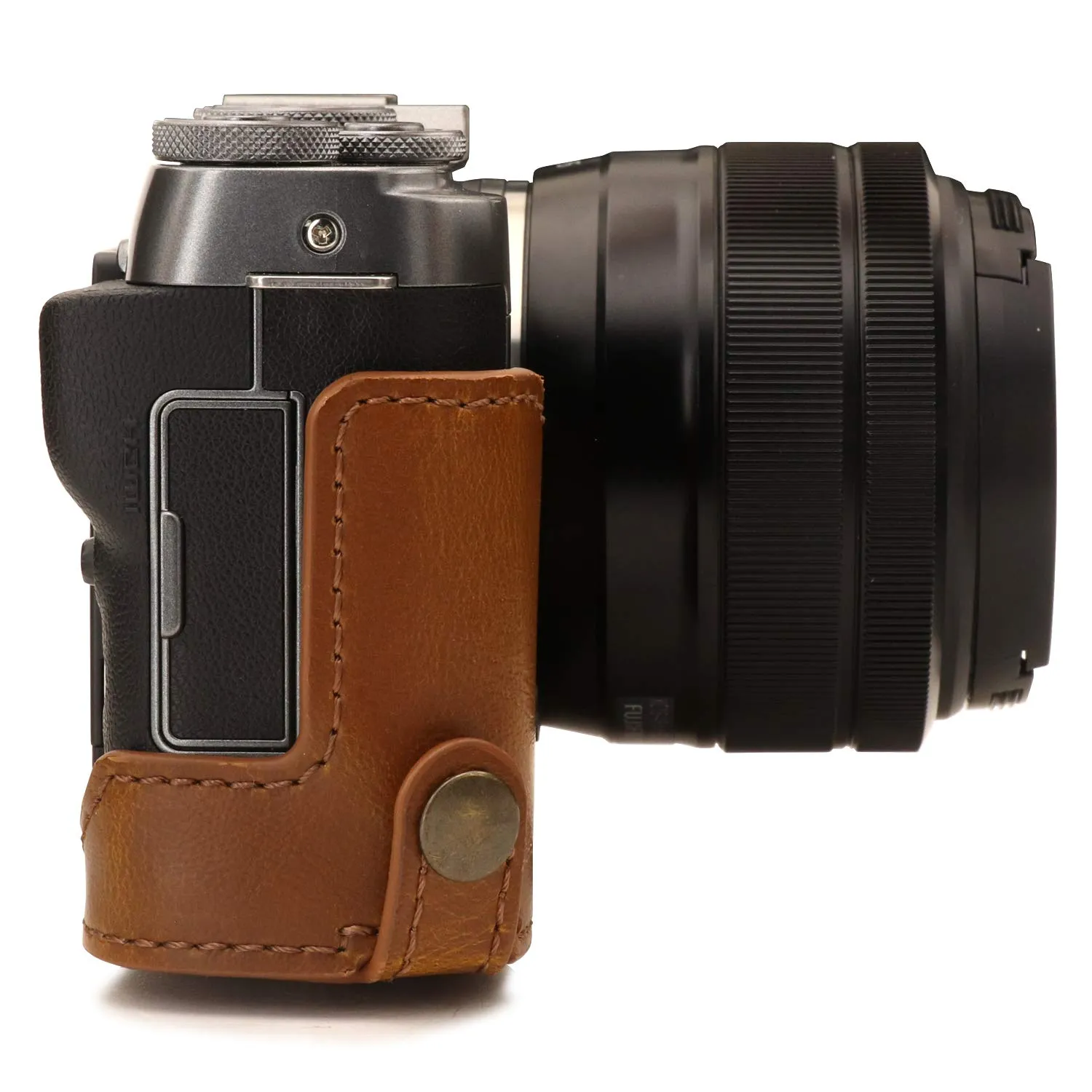 MegaGear Ever Ready X-A7 custodia pelle marrone chiaro