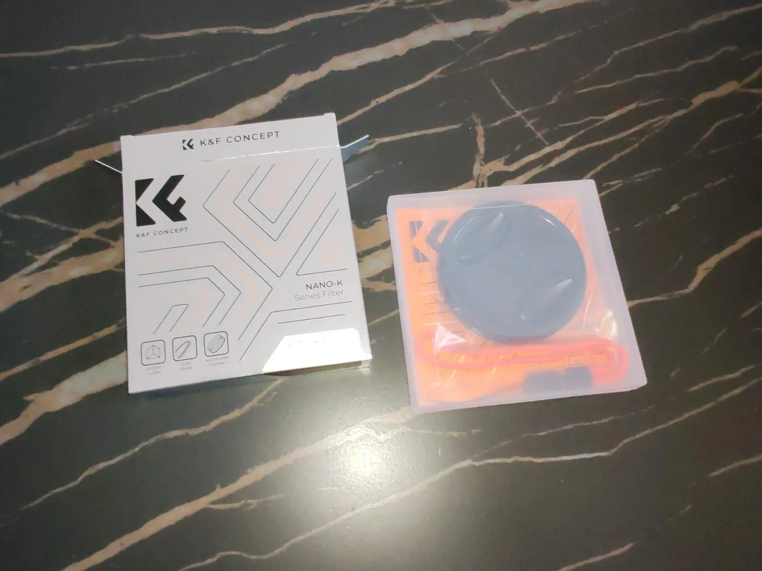 K&F Concept Nano-Klear filtro UV 82mm con tappo