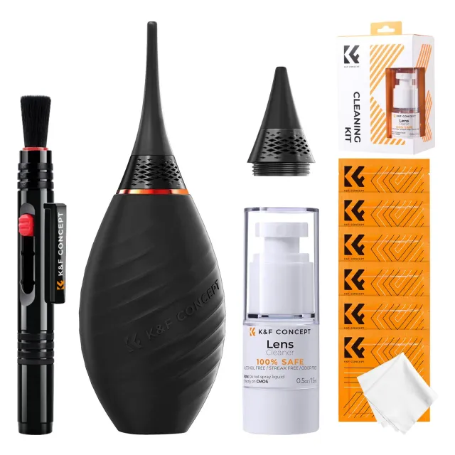 K&F Concept Kit Pulizia Fotocamera 10 in 1