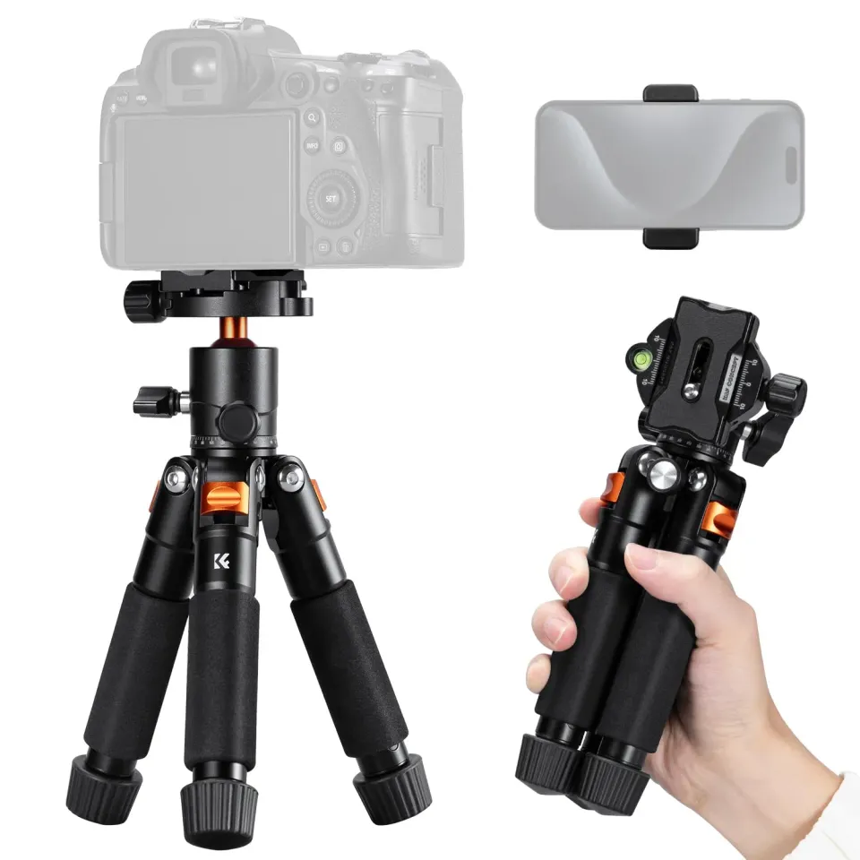 K&F Concept Mini Treppiede Alluminio 55cm 6kg