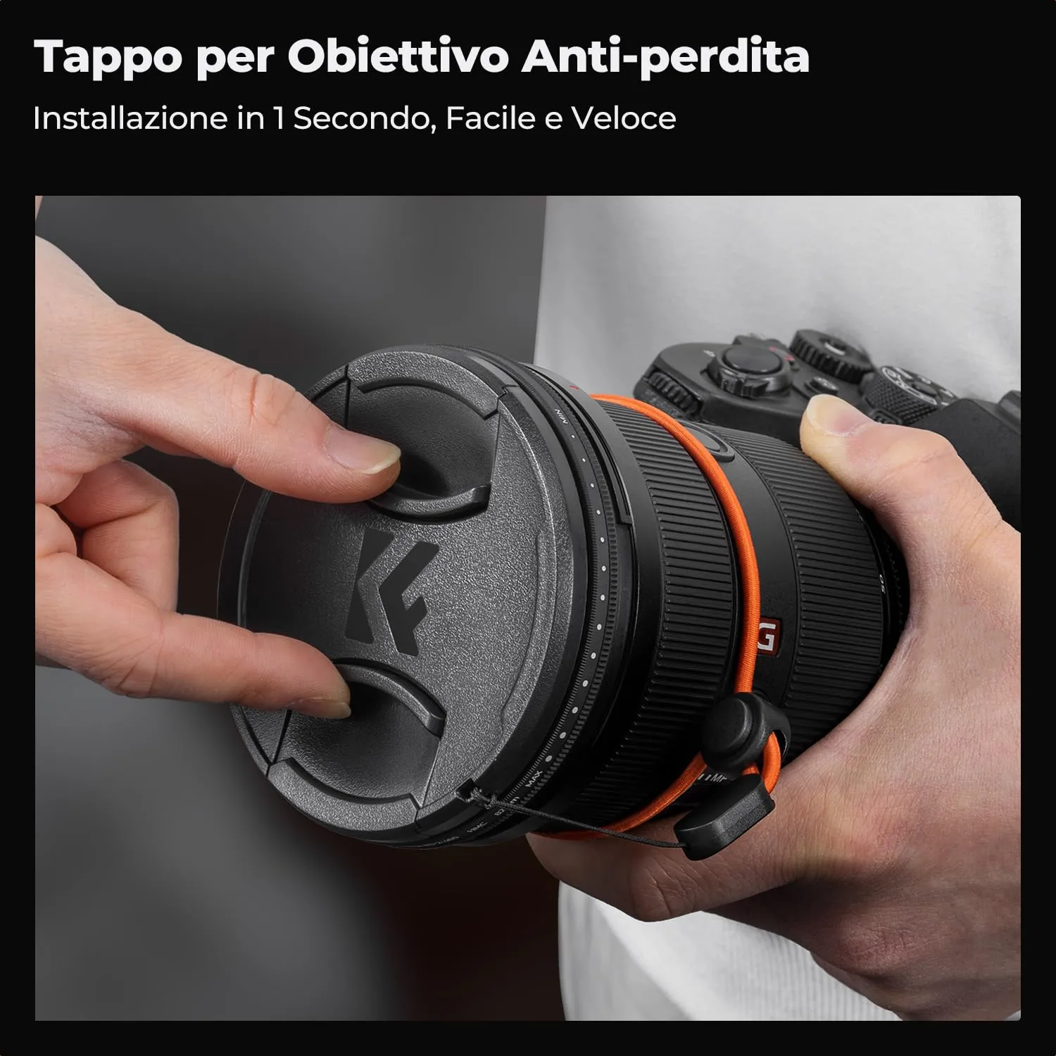 K&F Concept Nano-Klear filtro variabile ND2-400 77mm 9 stop