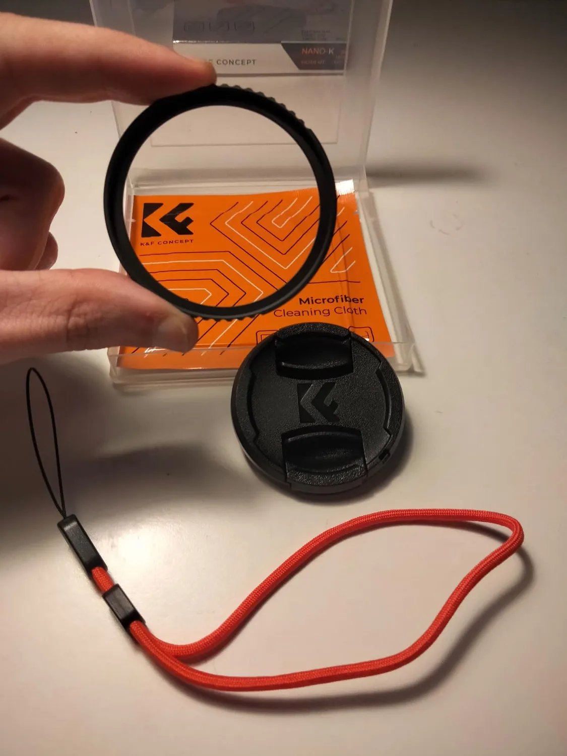 K&F Concept Nano-Klear filtro UV 82mm con tappo