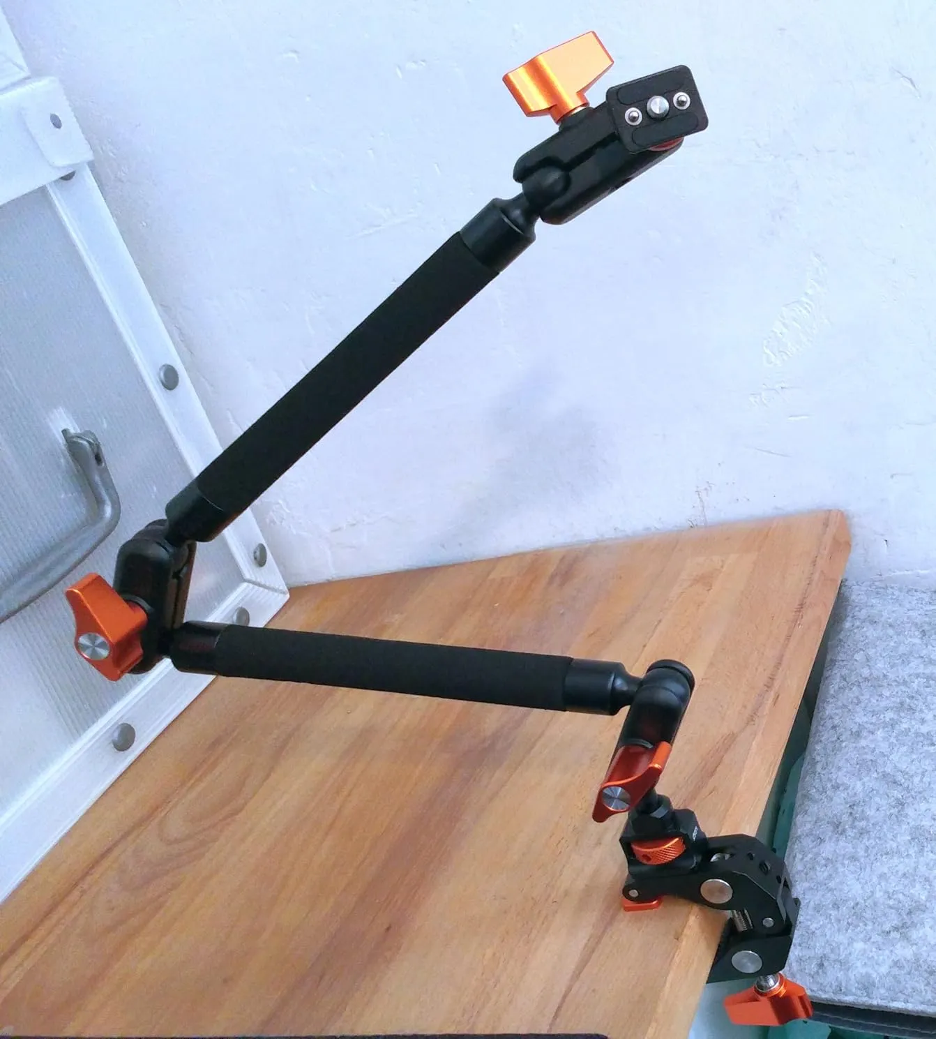 K&F Concept Braccio Magico 22" Kit Super Clamp Telefono Action Cam